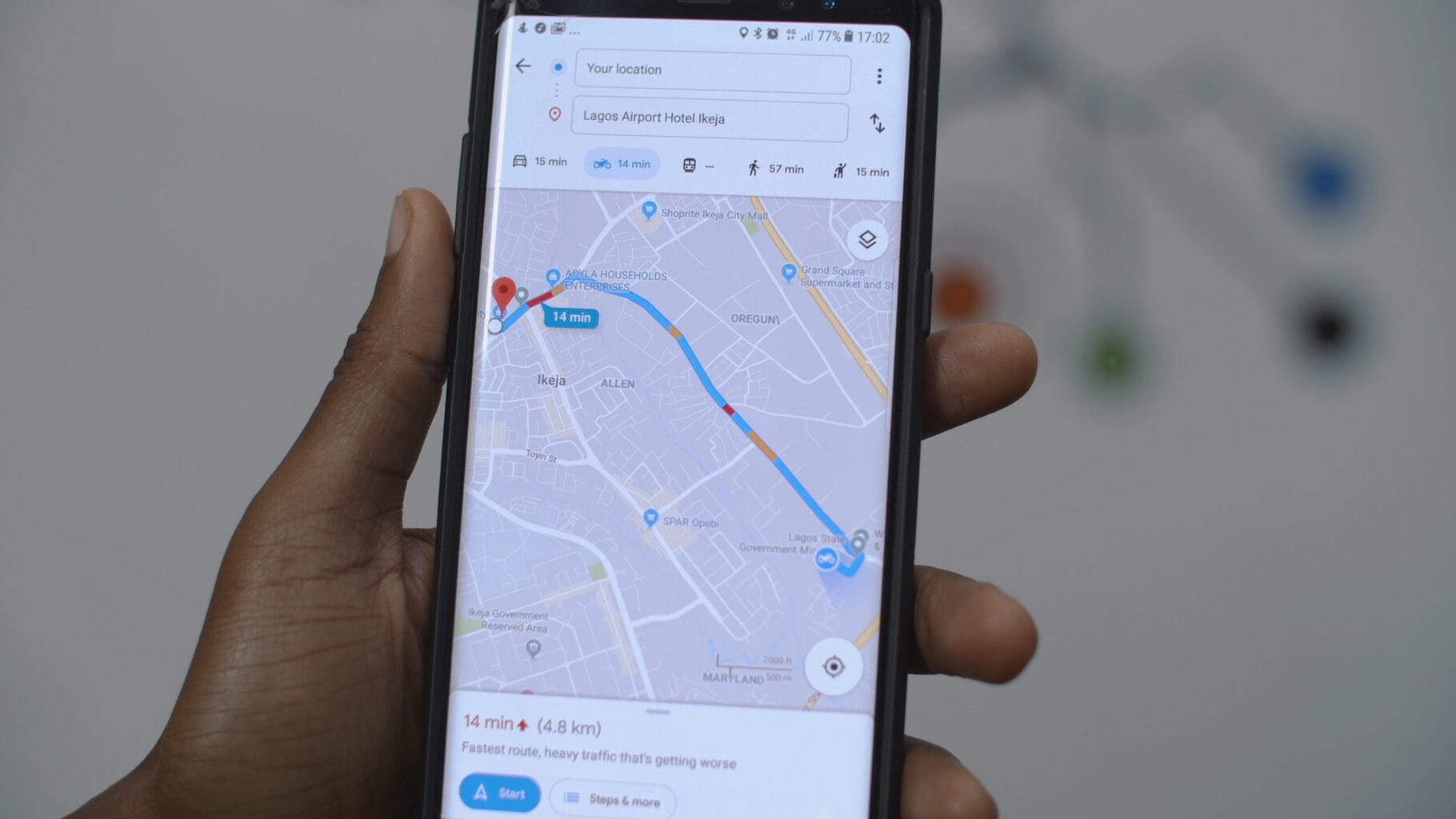 Kiddie Options on Google Maps/ Uber/ Bolt / Yango .