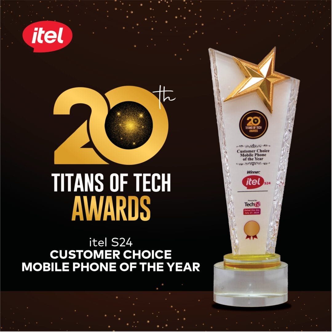 itel Triumphs at Titans of Technology Awards 2024, Bags 3 Awards